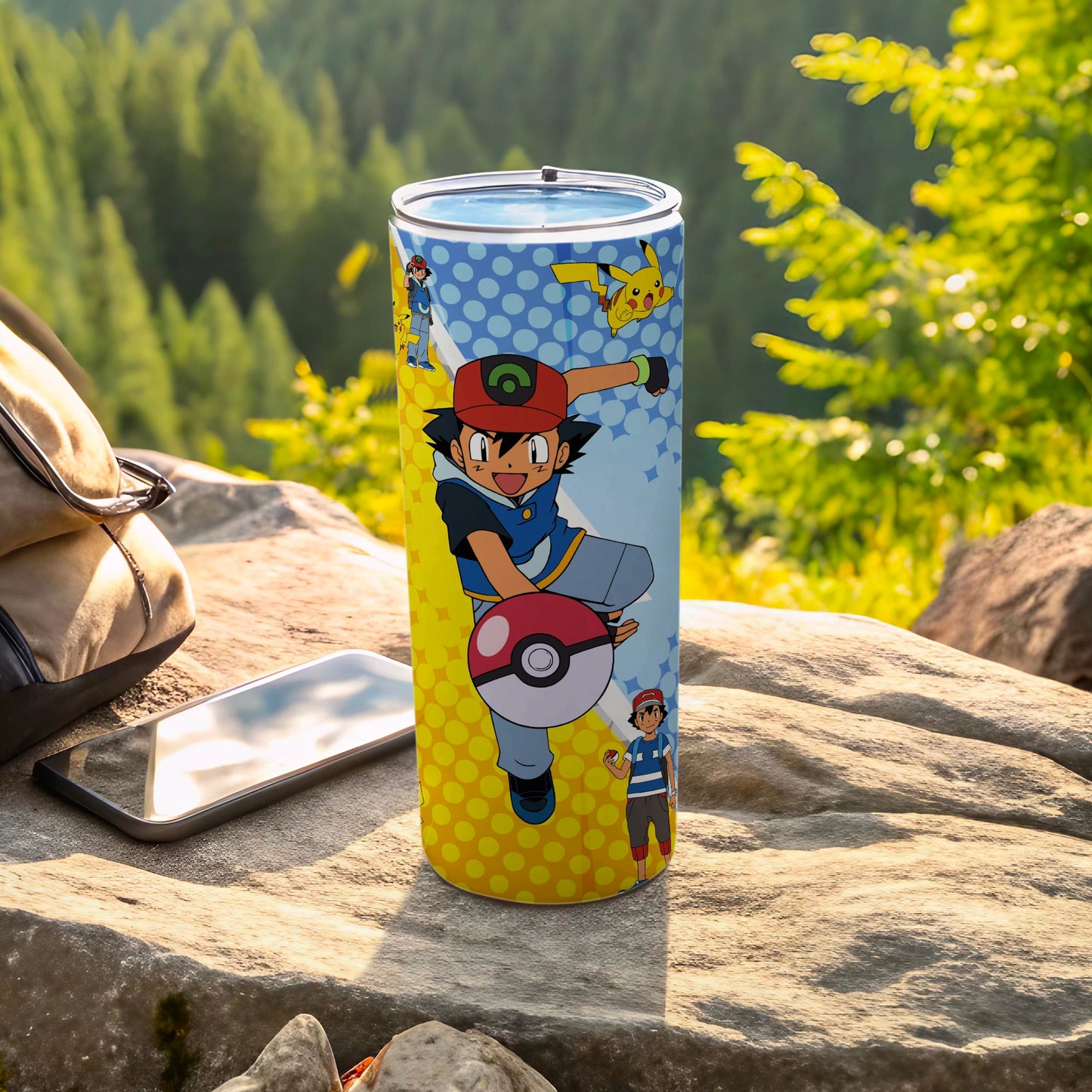 Colorful Anime Character Tumbler for Everyday Use
