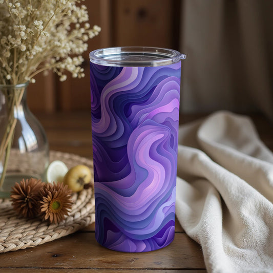 Colorful Abstract Swirl Insulated Tumbler product
