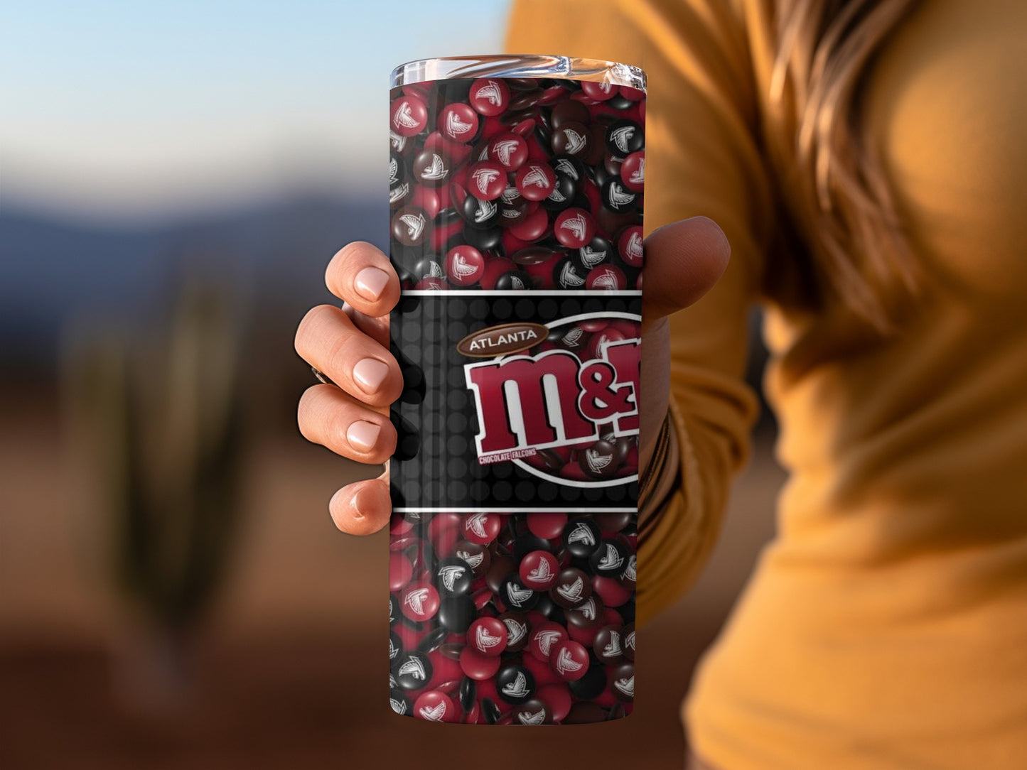 Atlanta Falcons M&Ms Winning Size Decorative Tumblers