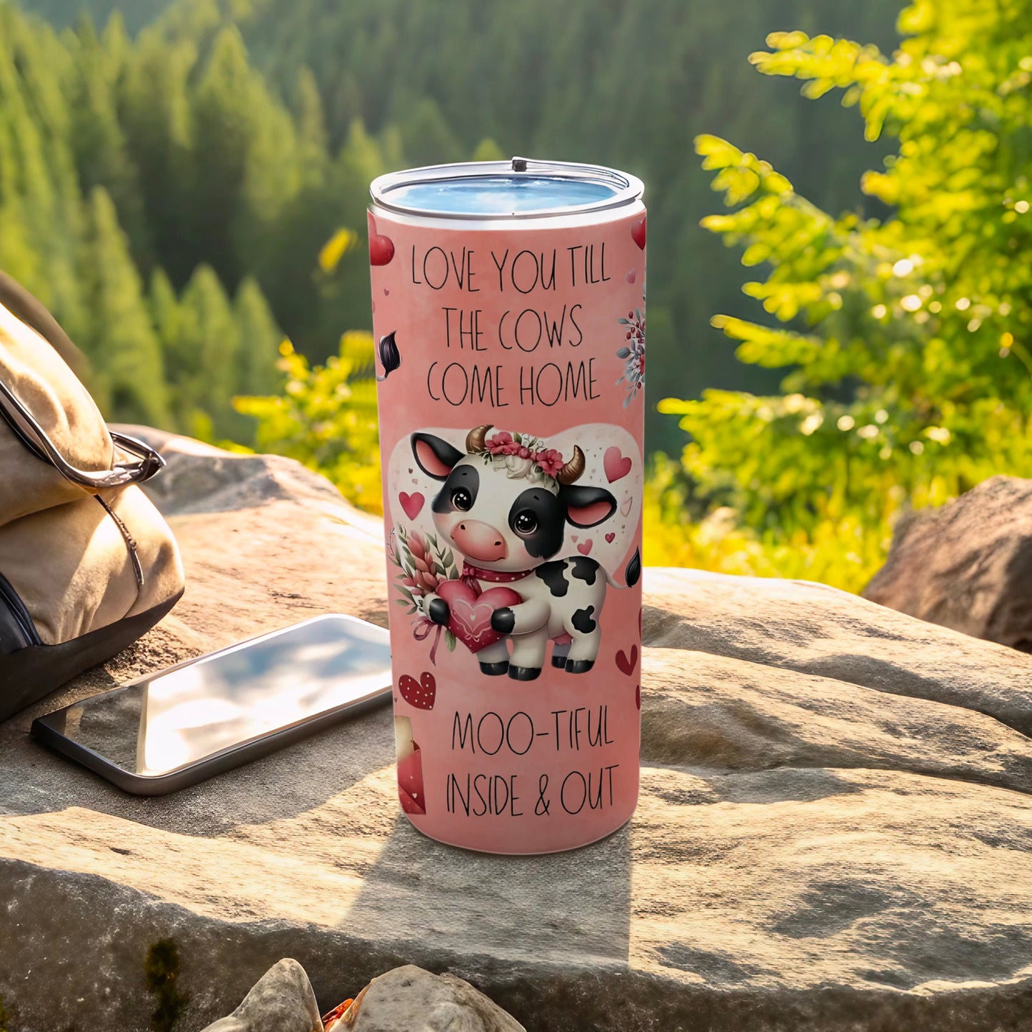 Love You Till The Cows Come Home Cute Tumbler
