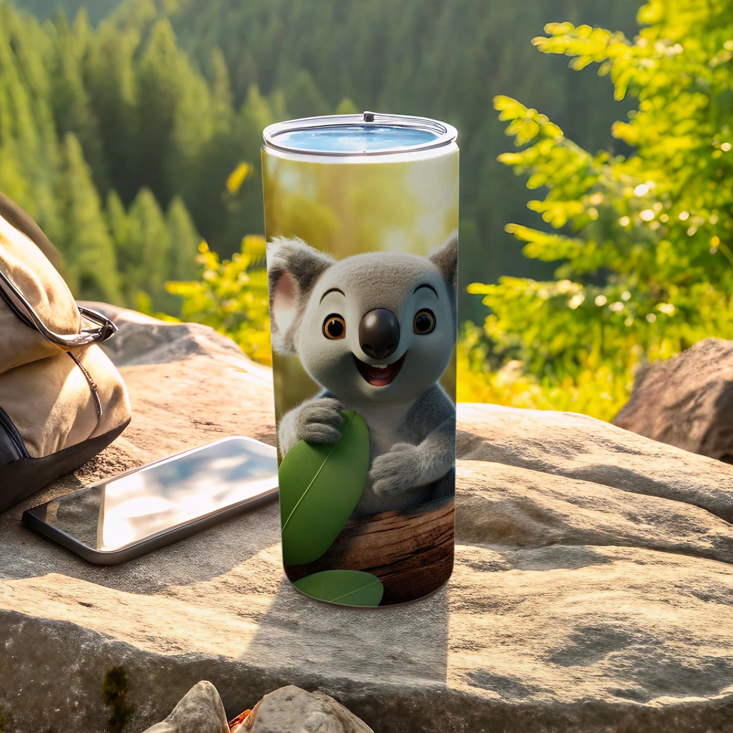 Cute Koala Outdoor Adventure Tumbler Cup