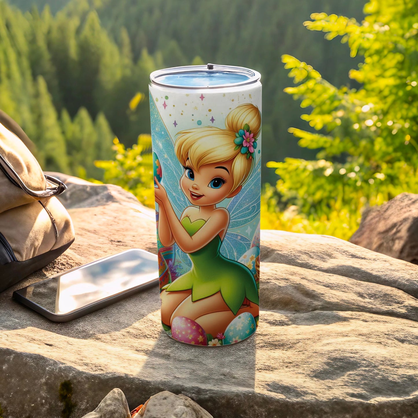 Tinker Bell Easter Eggs Stars Design Tumbler product type
