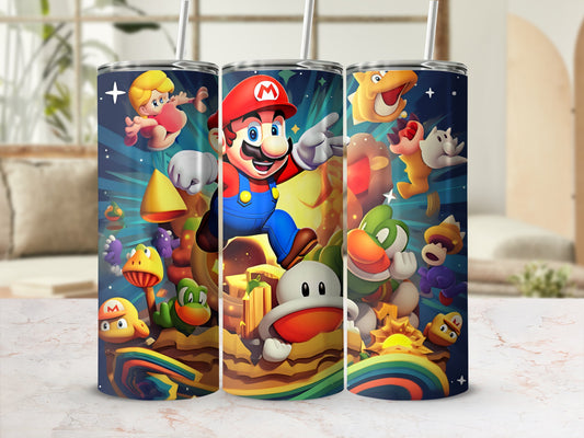 Colorful Character Stainless Steel Tumbler Cup Flask