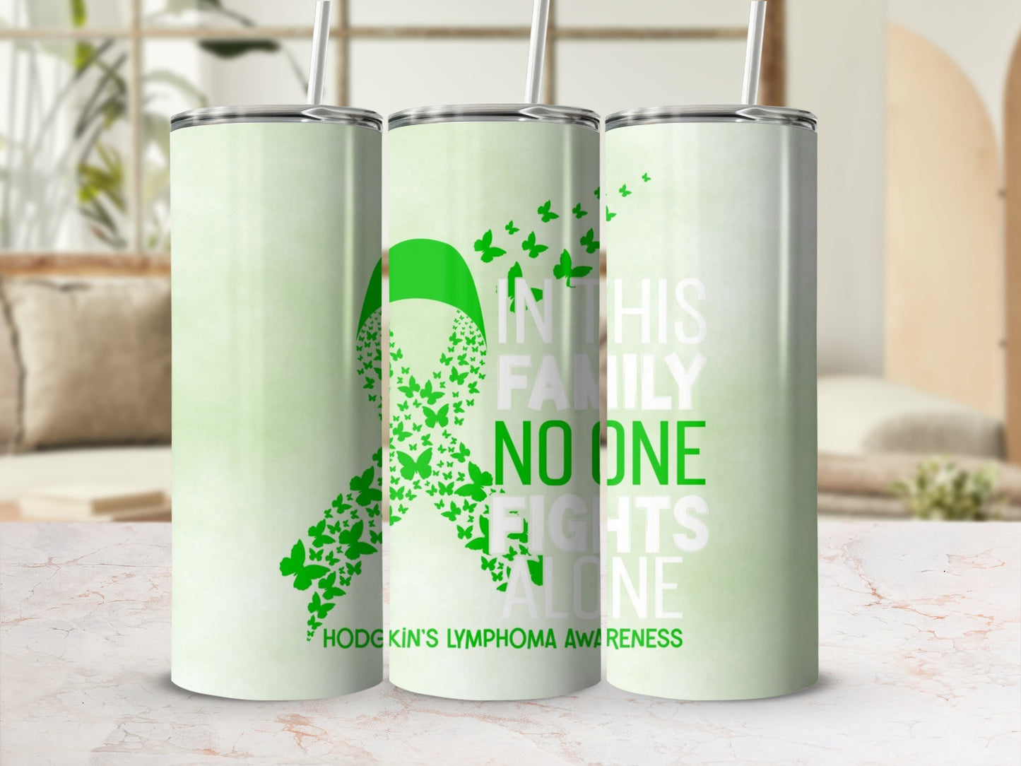 In This Family No One Fights Alone Hodgkin's Lymphoma Awareness
