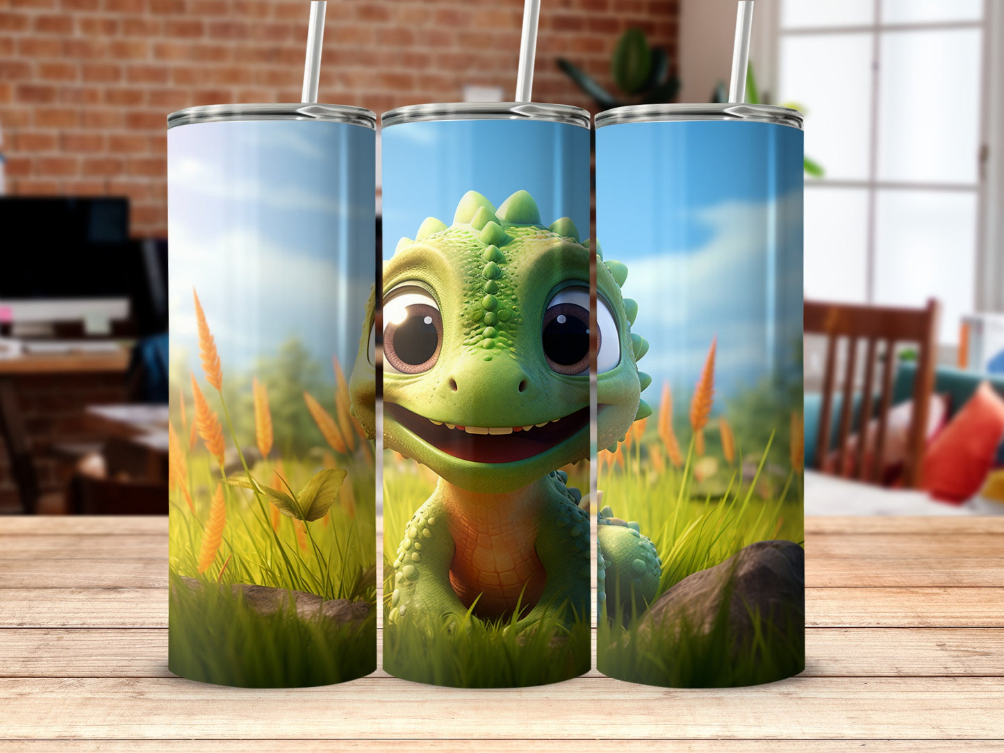 Cute Dinosaur Tumbler Perfect for Kids and Adults