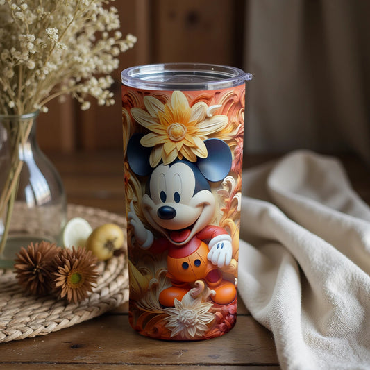 Disney Mouse Floral Design Insulated Tumbler Product