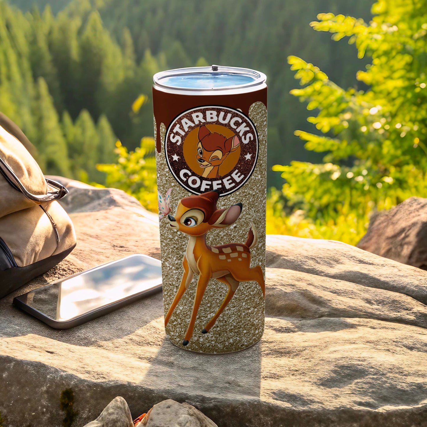 Starbucks Coffee Bambi Tumbler Travel Mug Cup