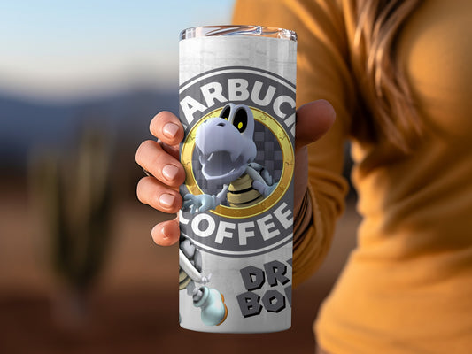 DR BONE STARBUCKS COFFEE GRAPHIC TUMBLER