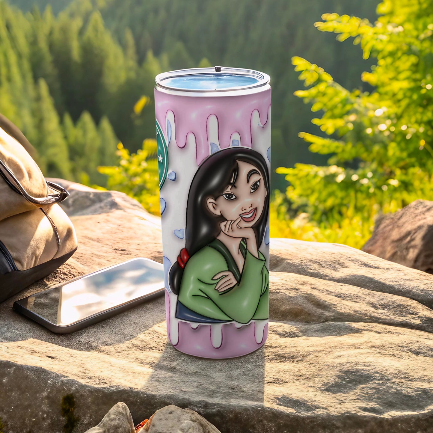 Stylish Anime Character Insulated Travel Mug