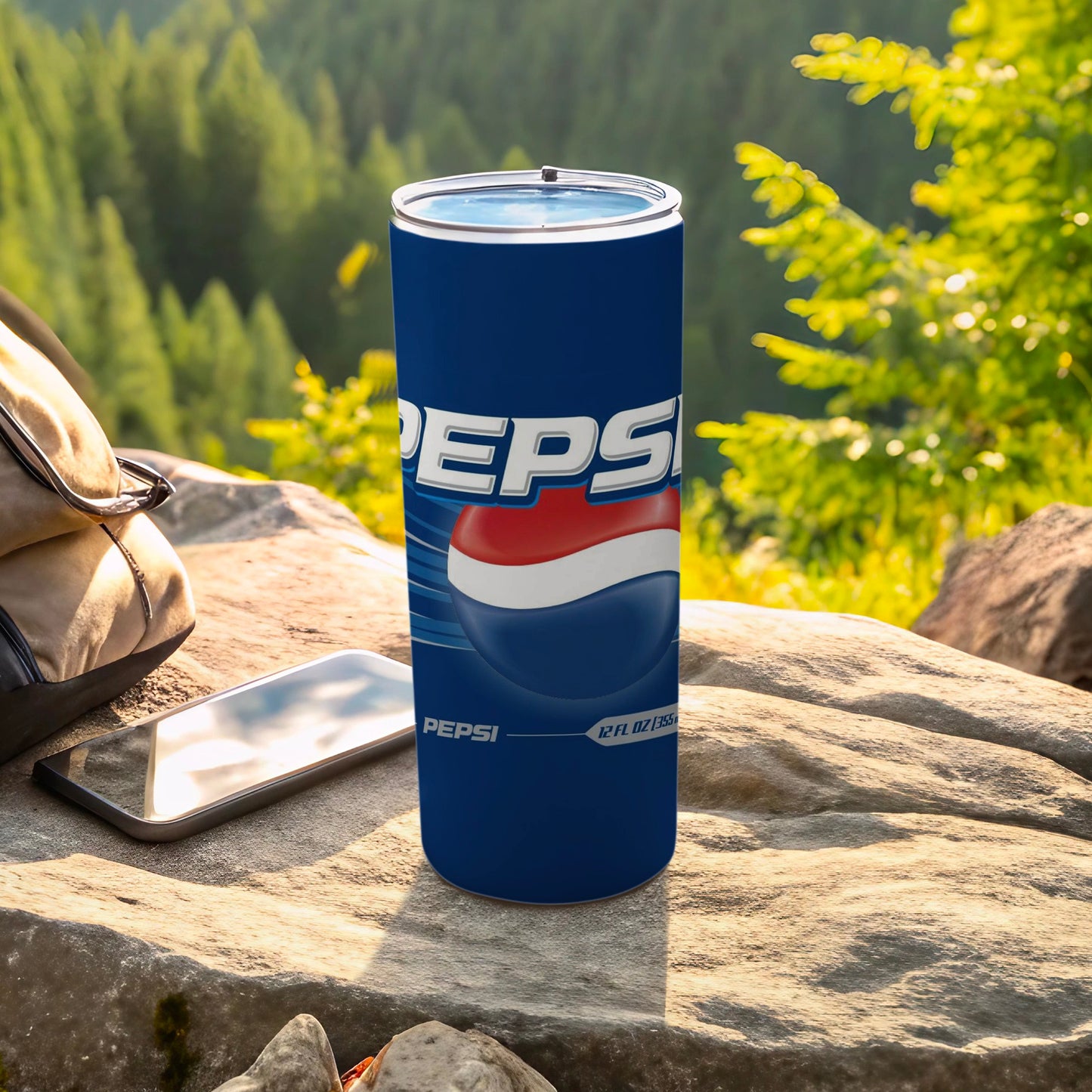 Pepsi Blue Logo Design 12 FL OZ Portable Tumbler product type