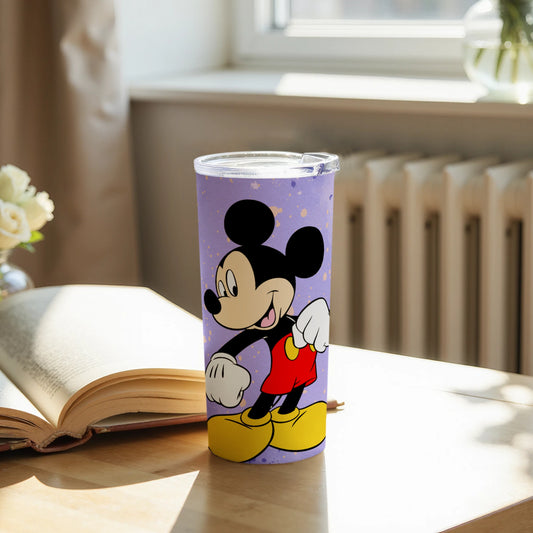 Mickey Mouse Patterned Travel Mug for All Ages