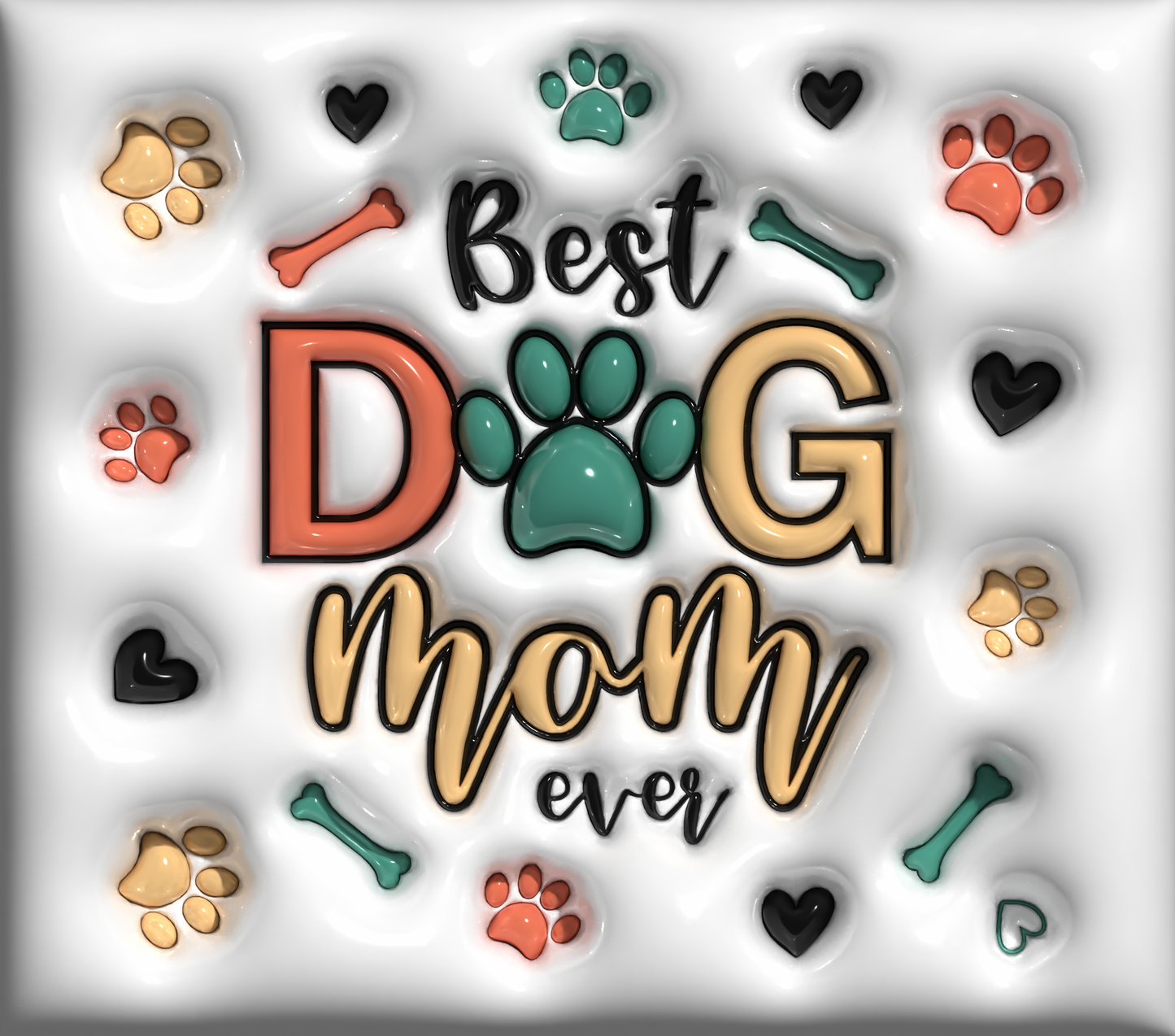Best Dog Mom Ever tumbler