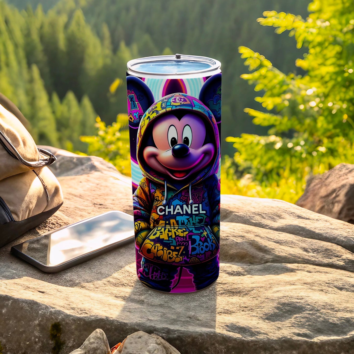 Street Art Mickey Mouse Graffiti Design Tumbler
