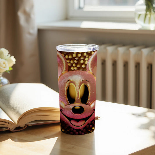Cute Mouse Tumbler with Fun and Colorful Design