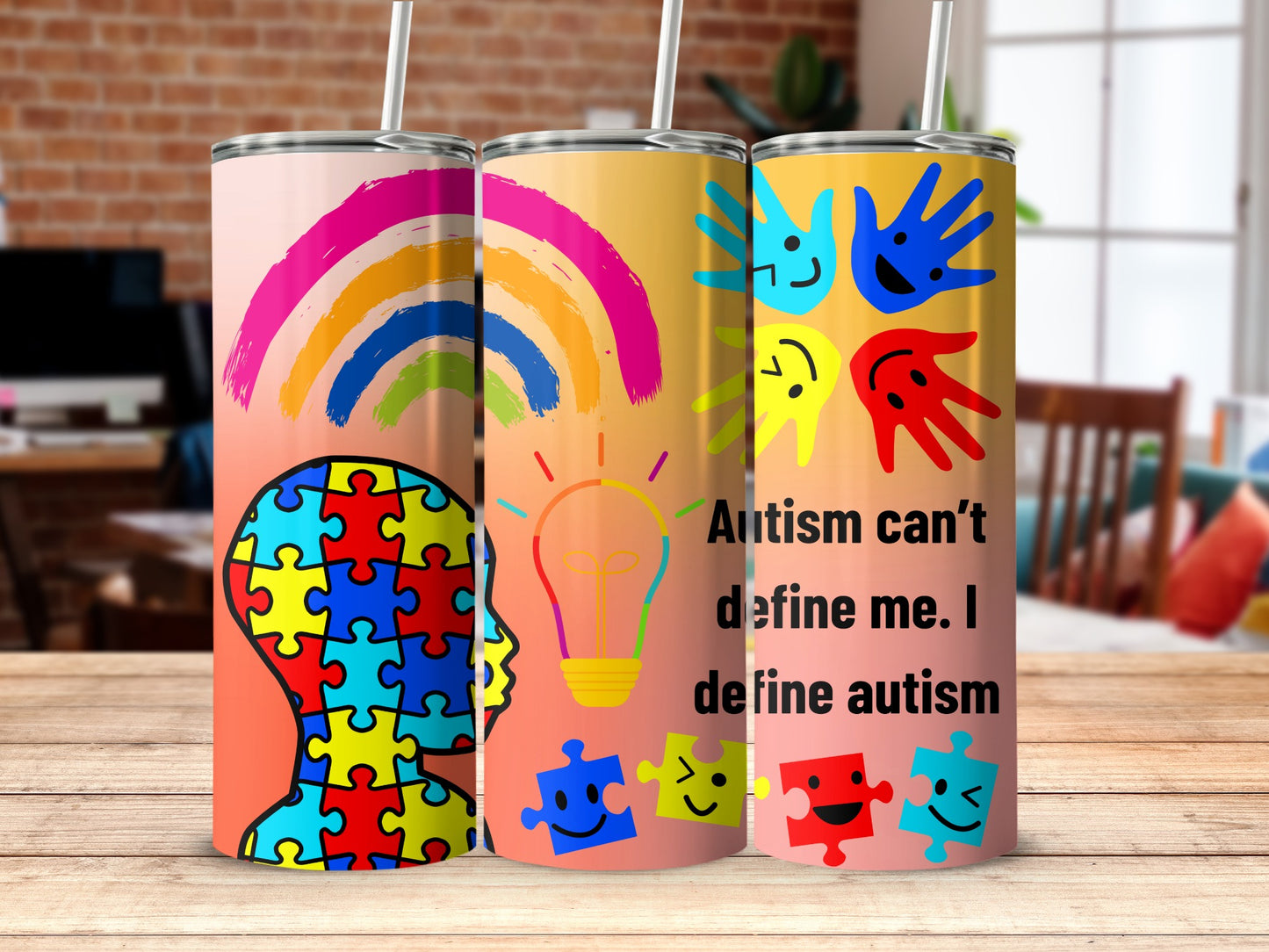 Autism can't define me I define autism tumbler