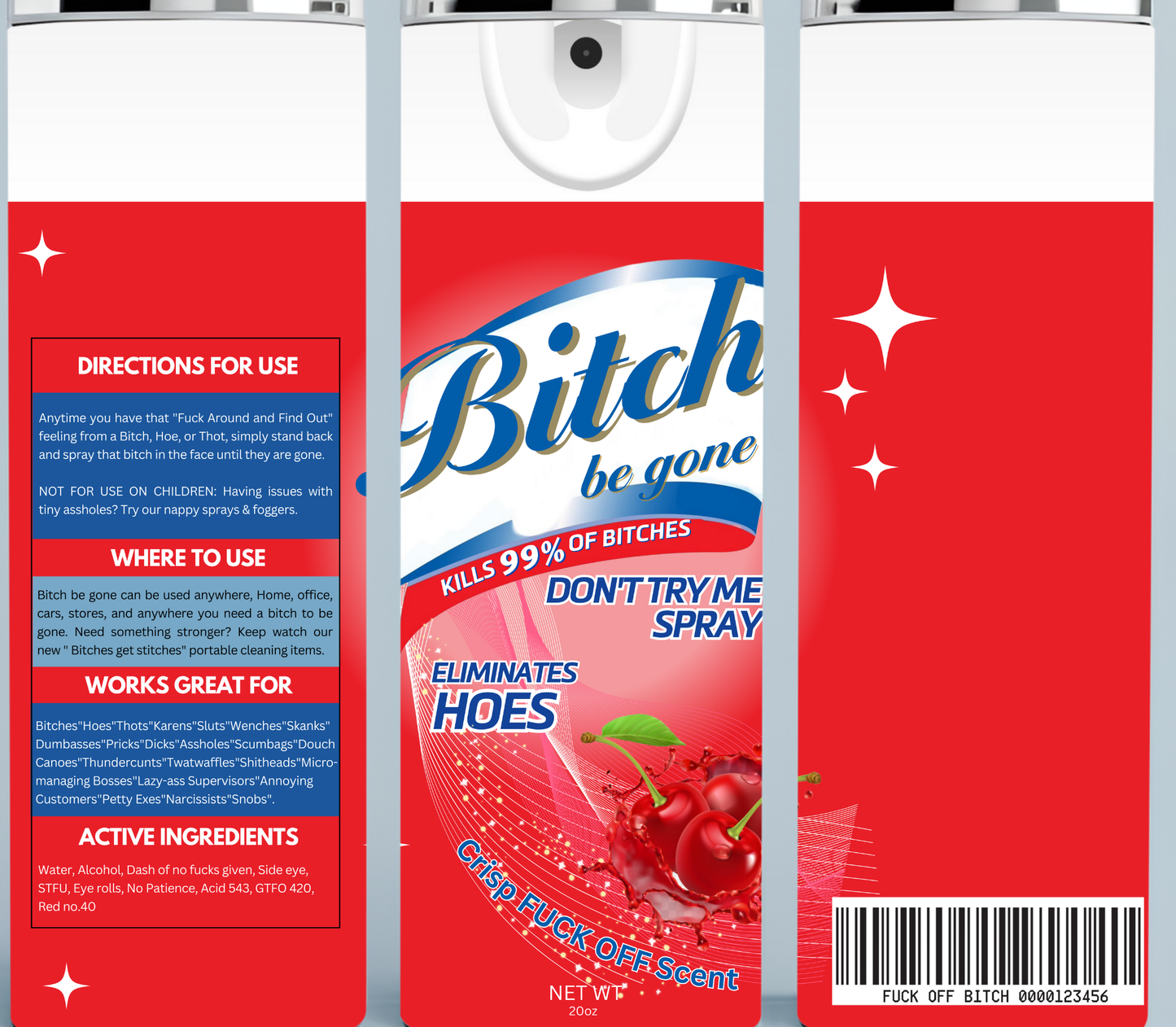 Cherry Bitch Be Gone Tumbler