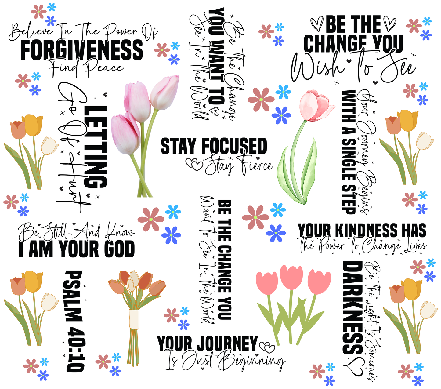 Faith Inspirational 20 ounce Tumbler