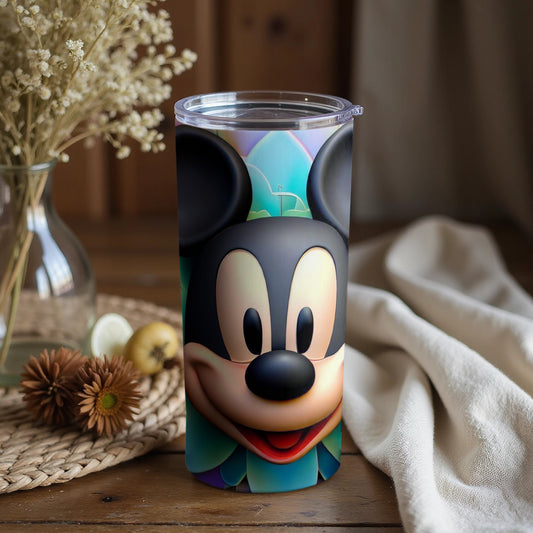 Cheerful Cartoon Character Design Tumbler Cup