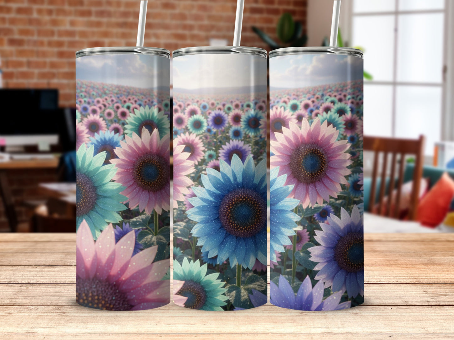 Beautiful Floral Insulated Tumbler for Everyday Use