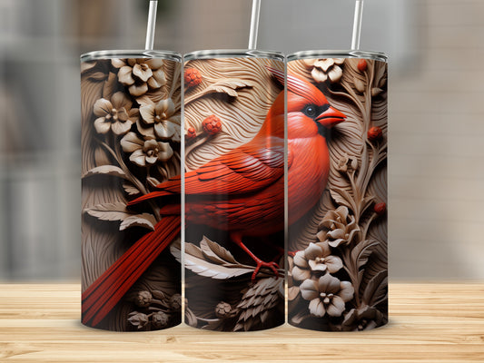 Red Cardinal Carved Floral Relief Art product type
Cardinal
Red Bird
Bird Art
Nature Art
Floral Pattern
Carved Design
Relief Sculpture
Wood Look
Botanical Print
Wildlife Theme
Tumbler Design
Drinkware Gift
Unique Bird
Aesthetic Art
Decorative
Garden Bird
Forest Scene
Art Print
Rustic Style
Elegant Design