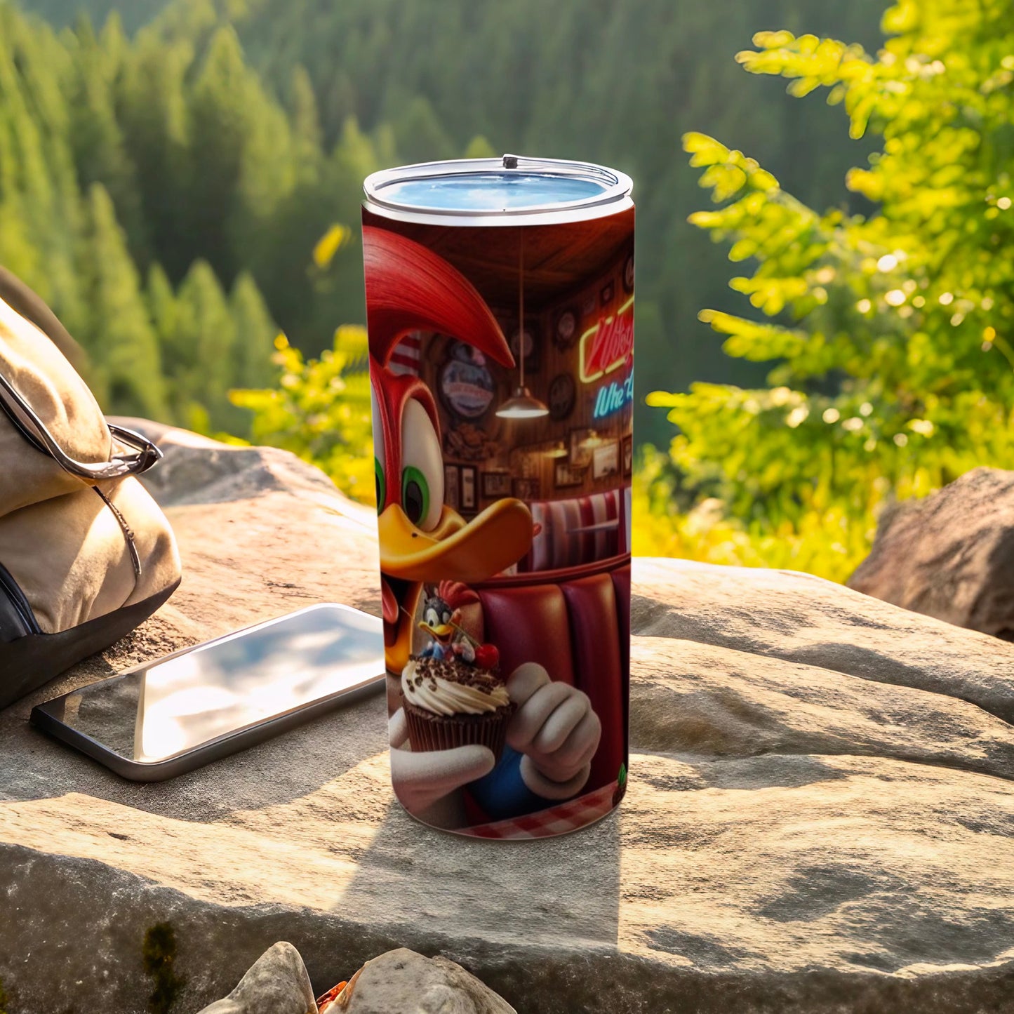 Colorful Cartoon Character Insulated Tumbler for Drinks