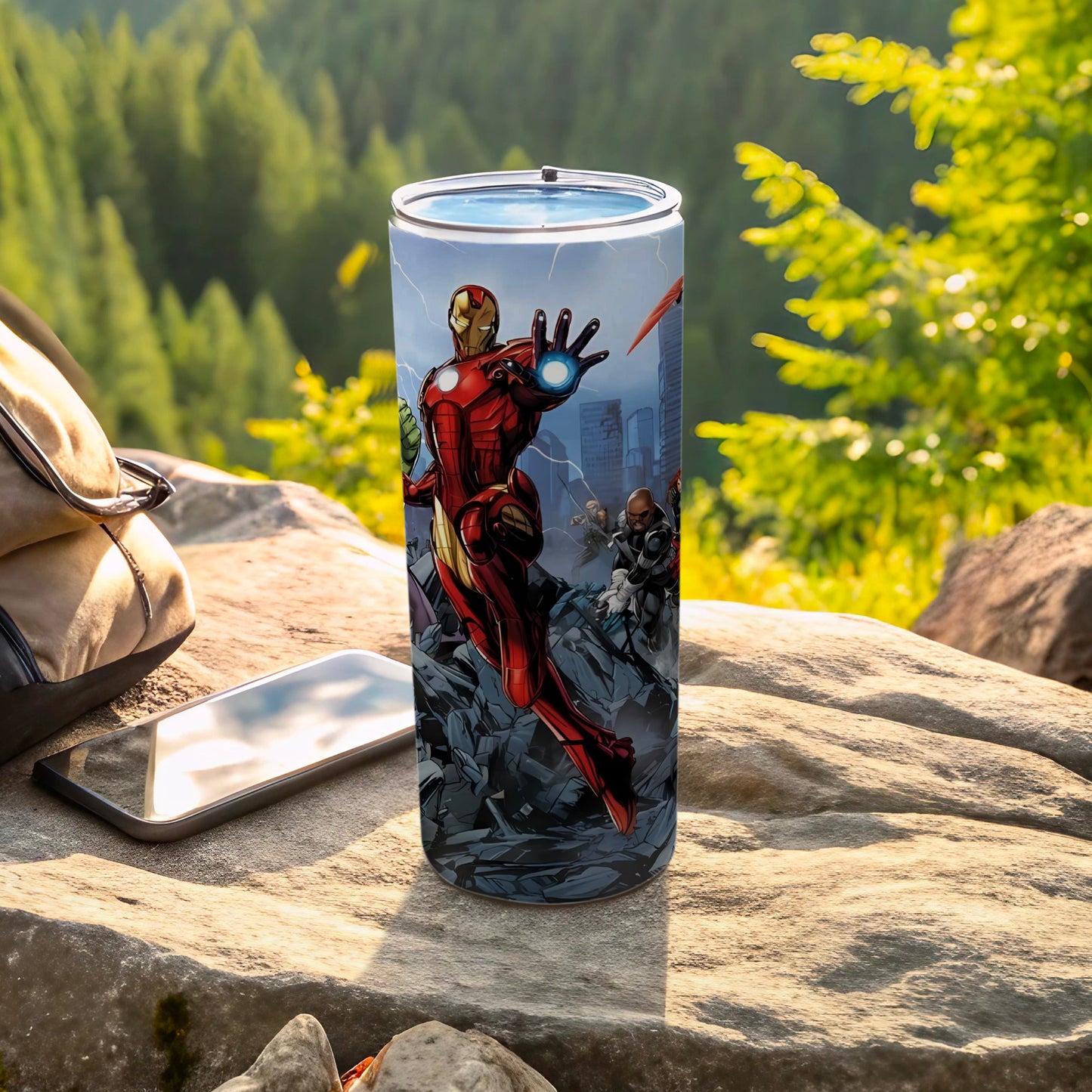Marvel's Avengers Iron Man Travel Tumbler