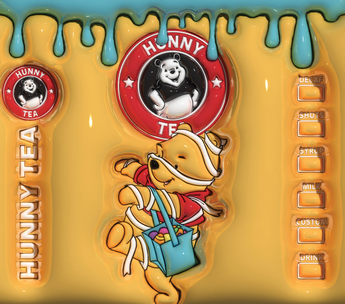 Hunny Tea with Winnie the Pooh Mummy