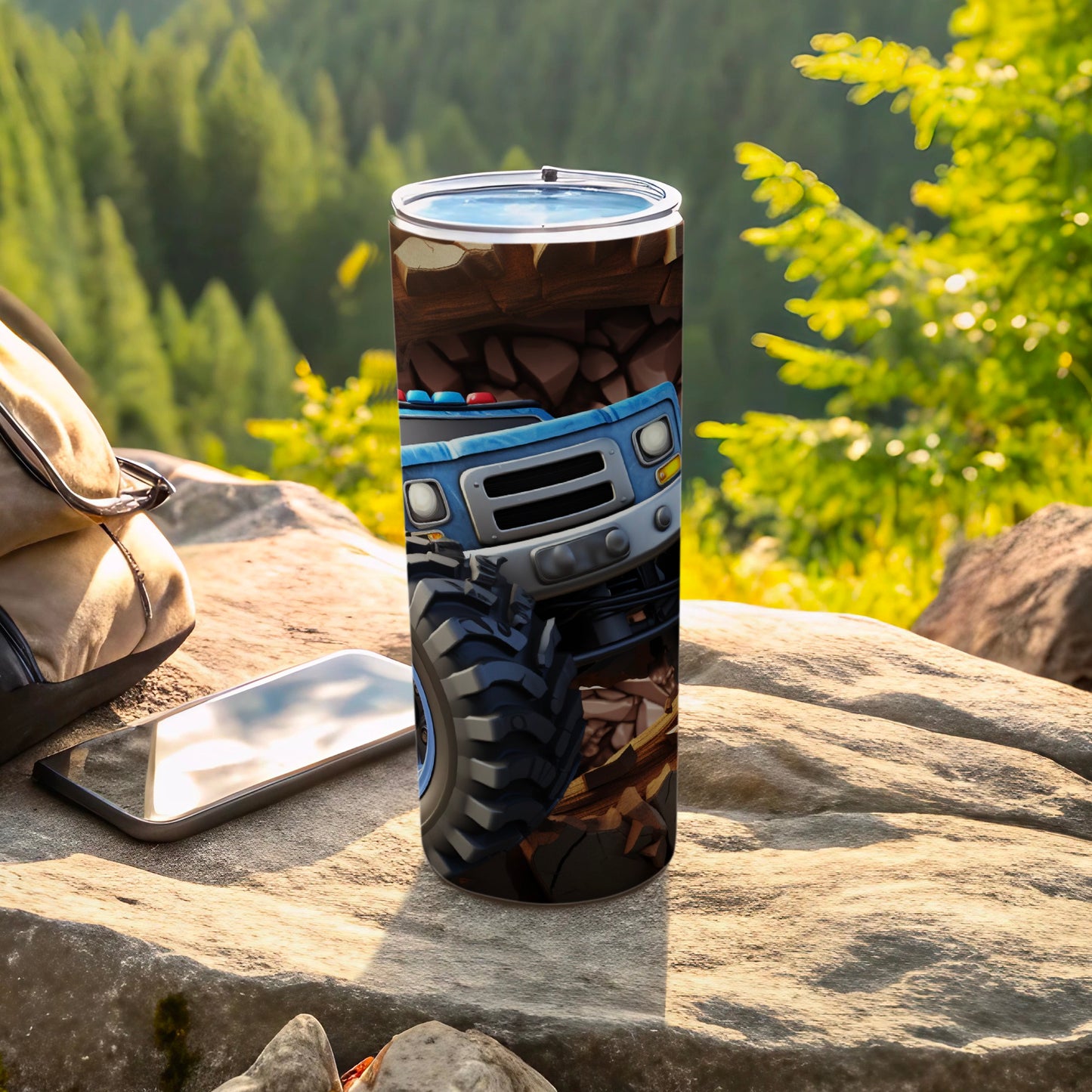 Off-road Adventure Truck Insulated Tumbler Cup