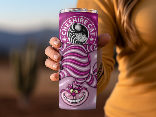 Cheshire Cat Insulated Travel Tumbler Drinkware Cup