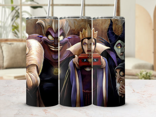 Disney Villains Design High-Quality Tumbler Cup
