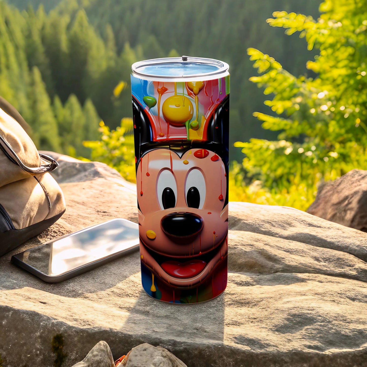 Colorful Cartoon Character Insulated Tumbler Travel Mug