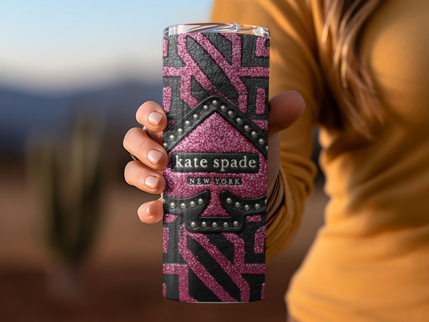 Inspired By Fabulous Kate Spade New York Spade Studded Pattern Detail Tumblers