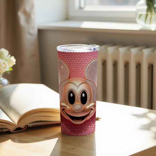Delightful Mickey Mouse Printed Travel Tumbler