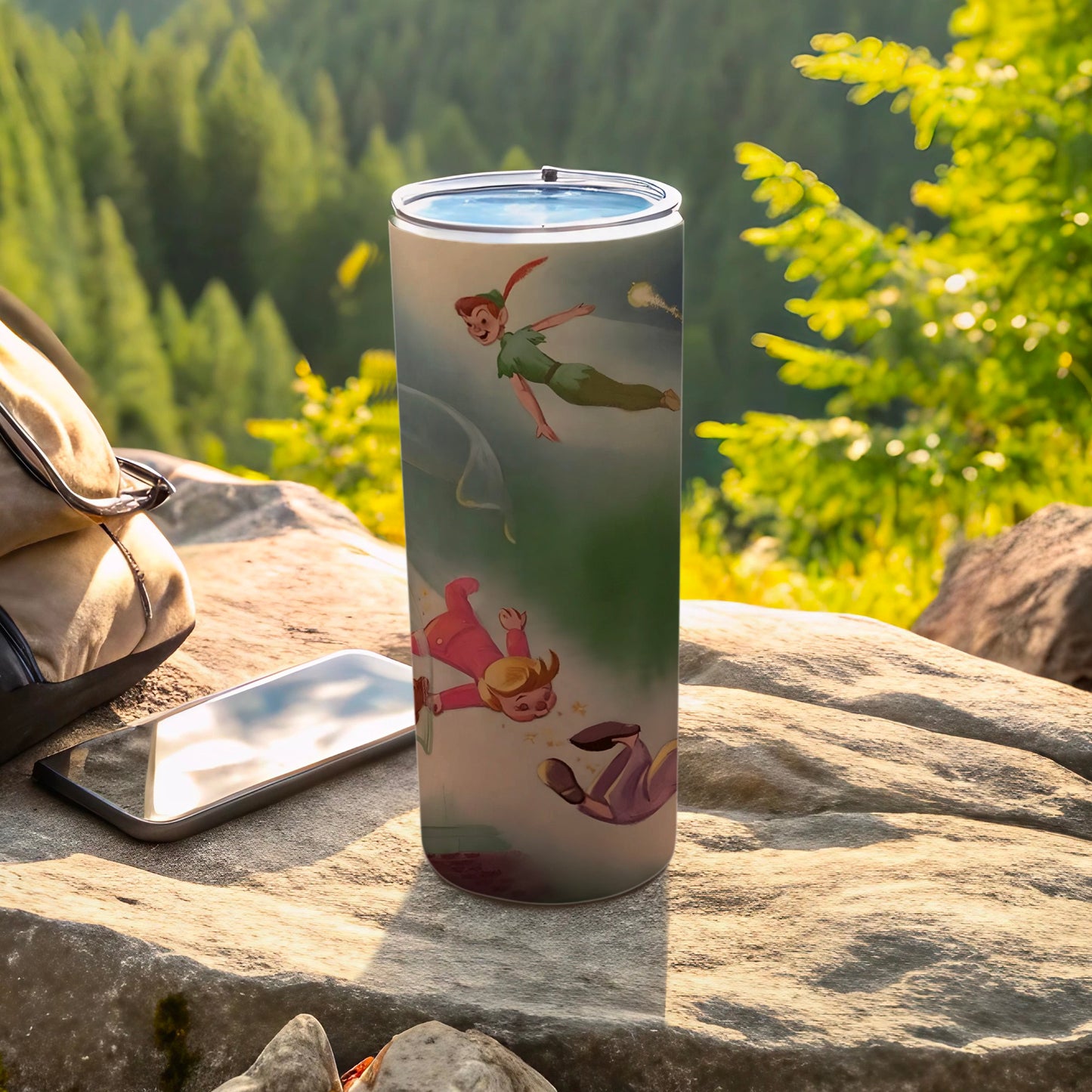 Peter Pan Themed Insulated Tumbler for On-the-Go