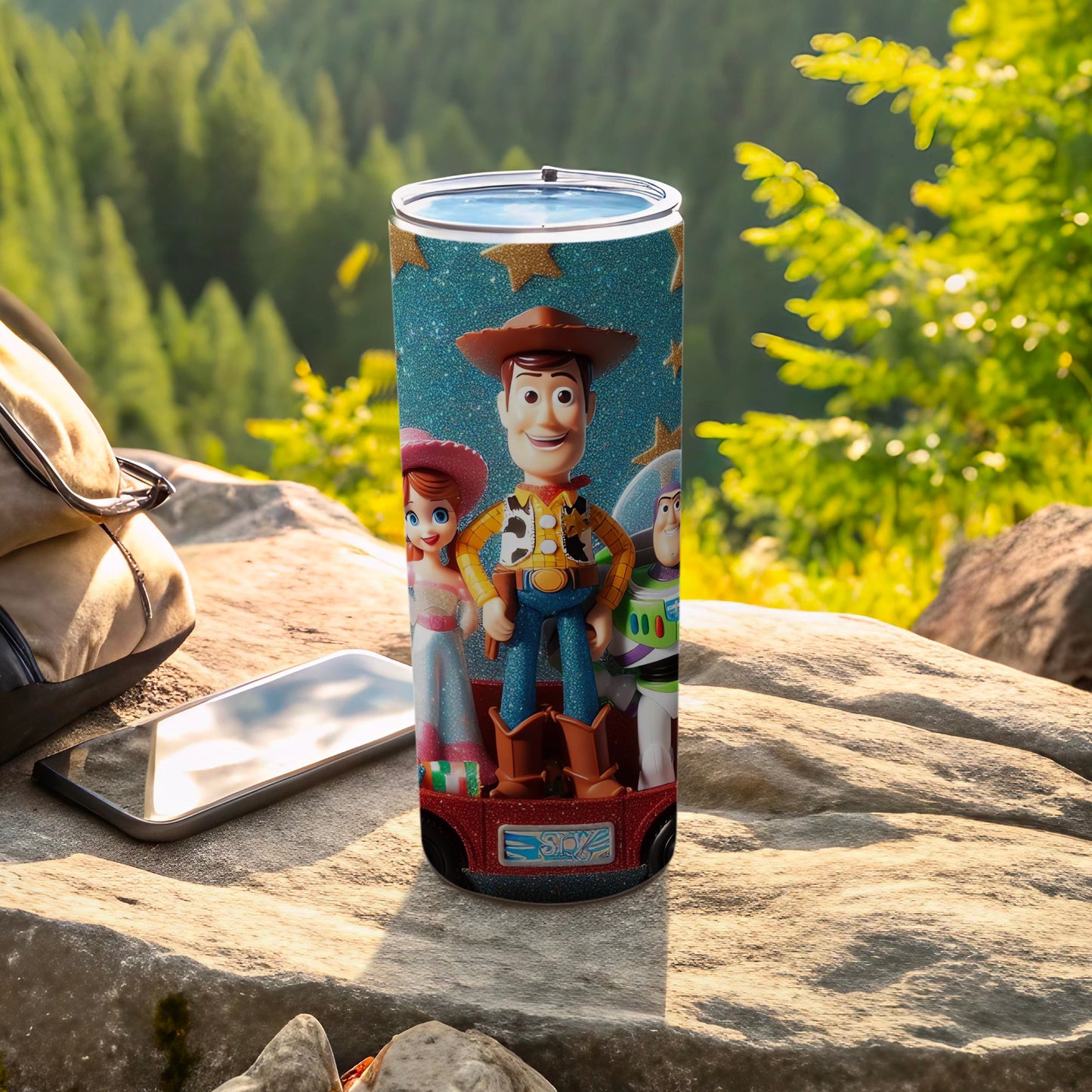 Toy Story Characters Themed Insulated Tumbler Cup