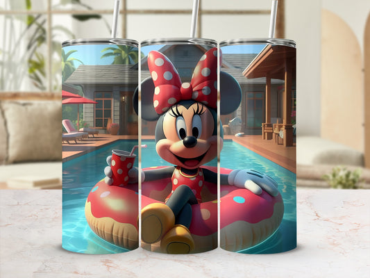 Minnie Mouse Poolside Fun Tumbler Drinkware