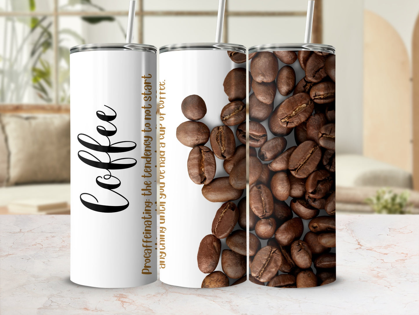 Coffee Procrastinating Tendency To Not Start Anything Tumbler