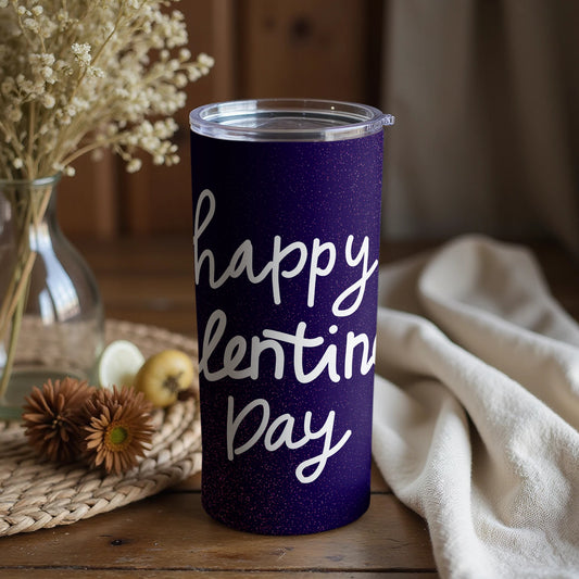 Happy Lentines Day Tumbler Cup