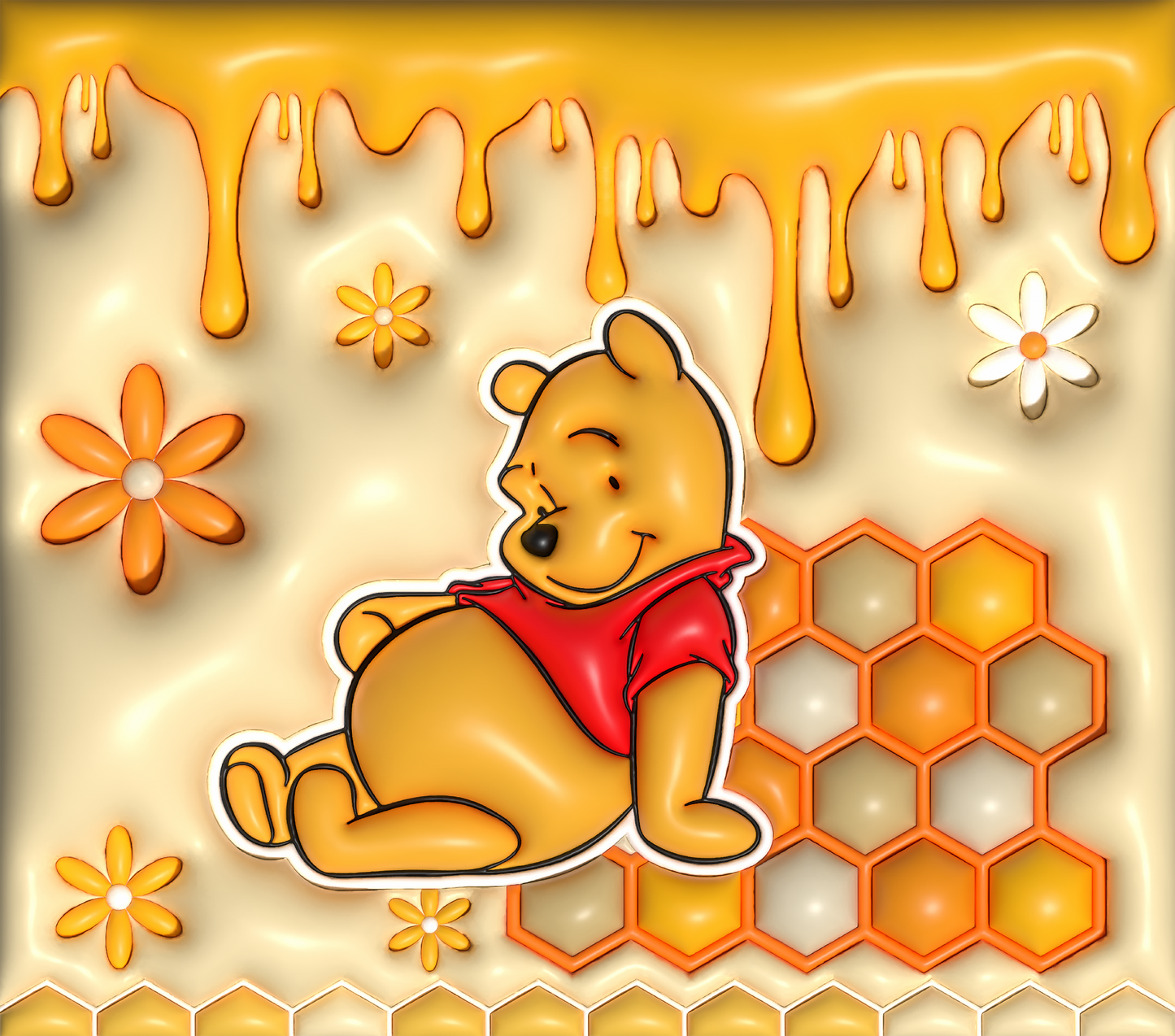Winnie the Pooh 3D Tumbler