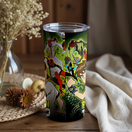 Ben 10 Graphic Design Vacuum Insulated Tumbler