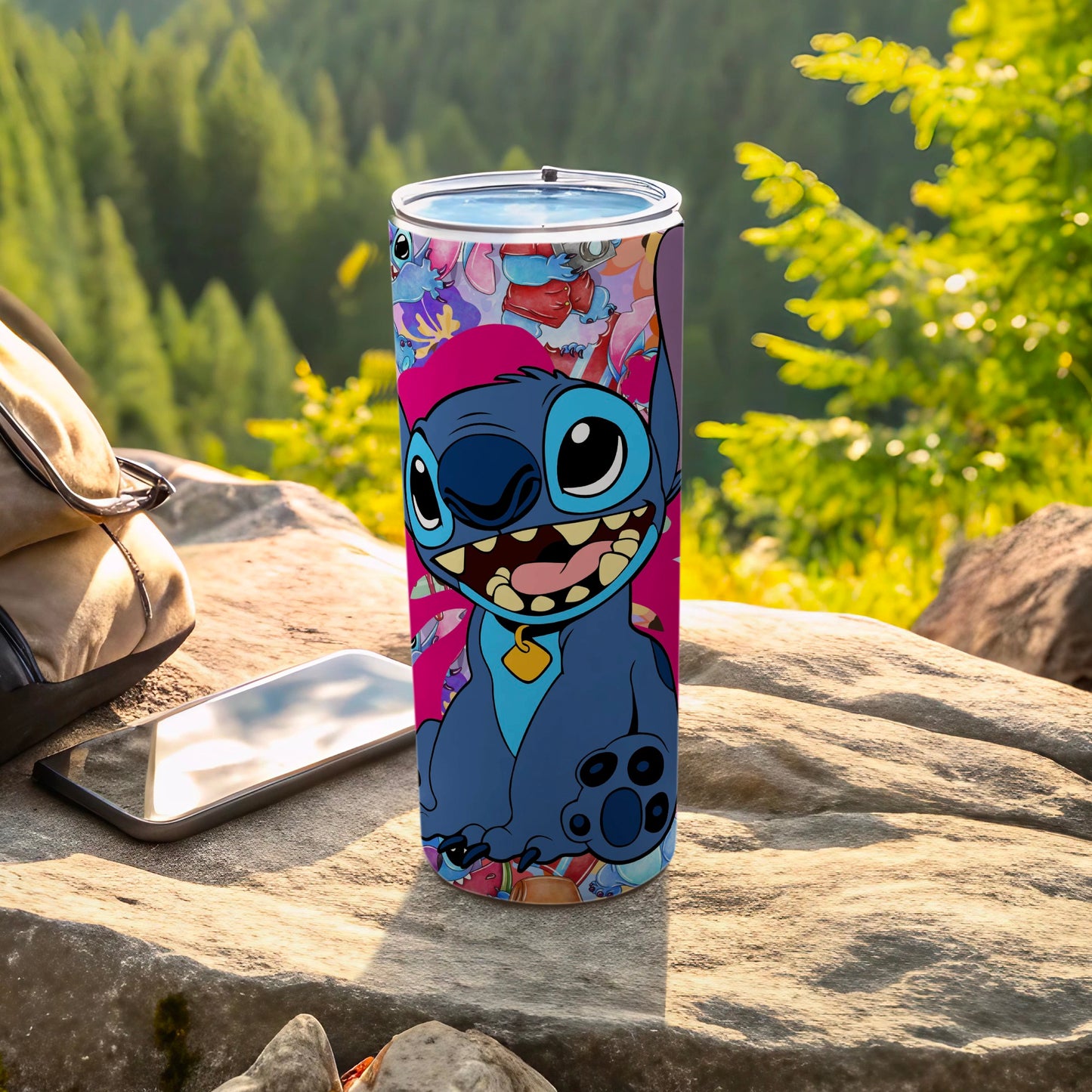 Cute Animated Character Travel Tumbler for Enthusiasts