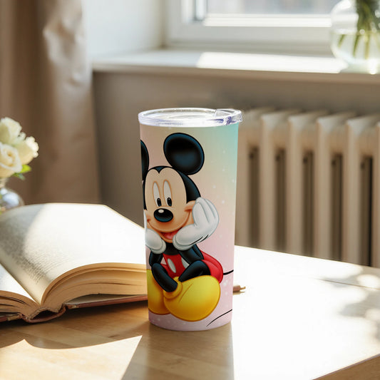 Mickey Mouse Tumbler with Cute Cartoon Design