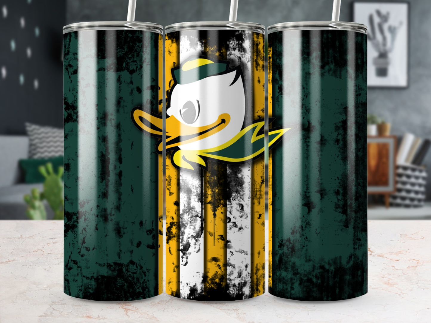 Duck Logo Tumbler Cup For Sports Enthusiasts