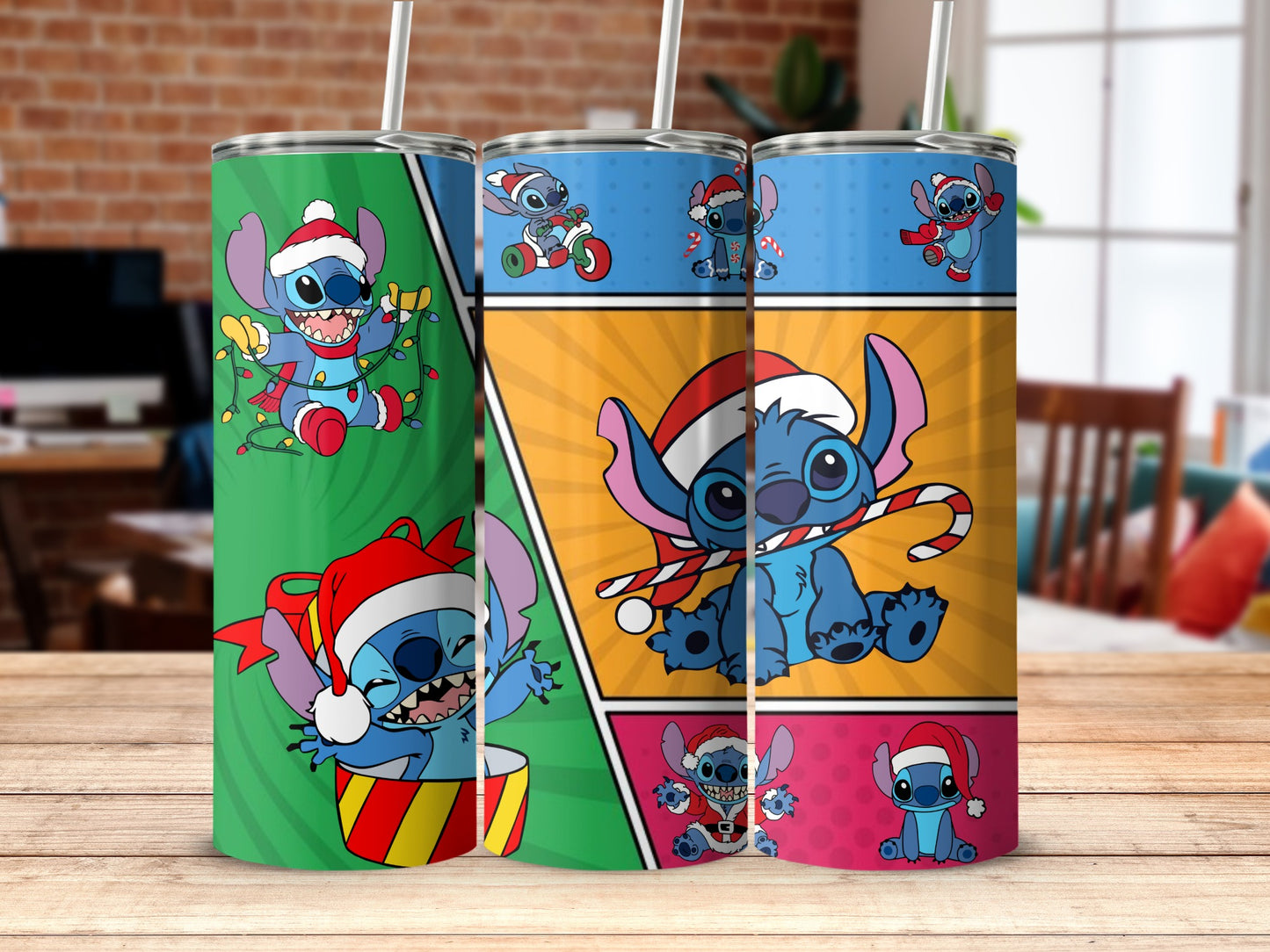 Adorable Animated Character Themed Tumbler Collection