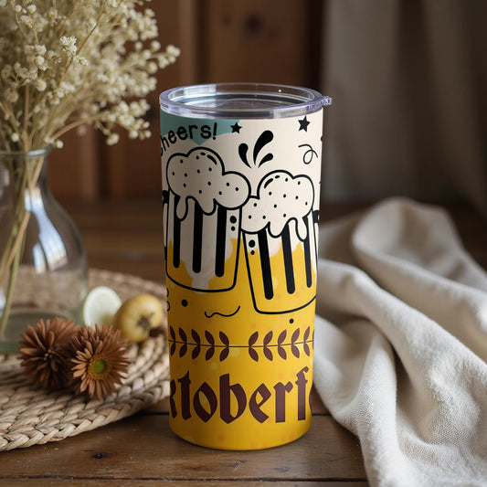 Oktoberfest Cheers Double Walled Tumbler 20oz