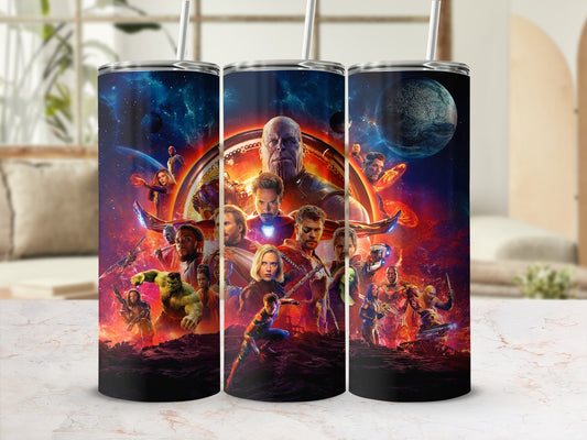Thanos Avengers Superheroes Cosmic Design Tumbler product type