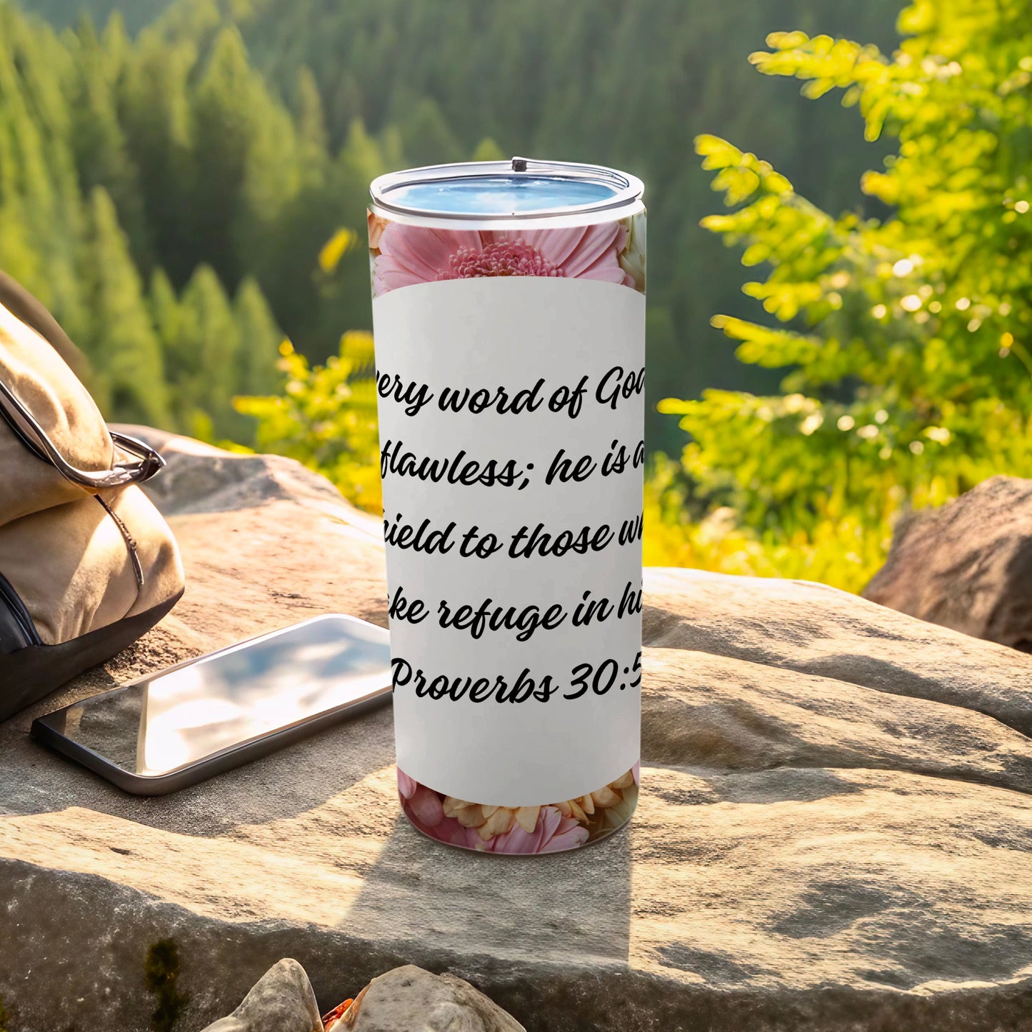 Proverbs 30:5 Every Word of God Is Flawless Tumbler