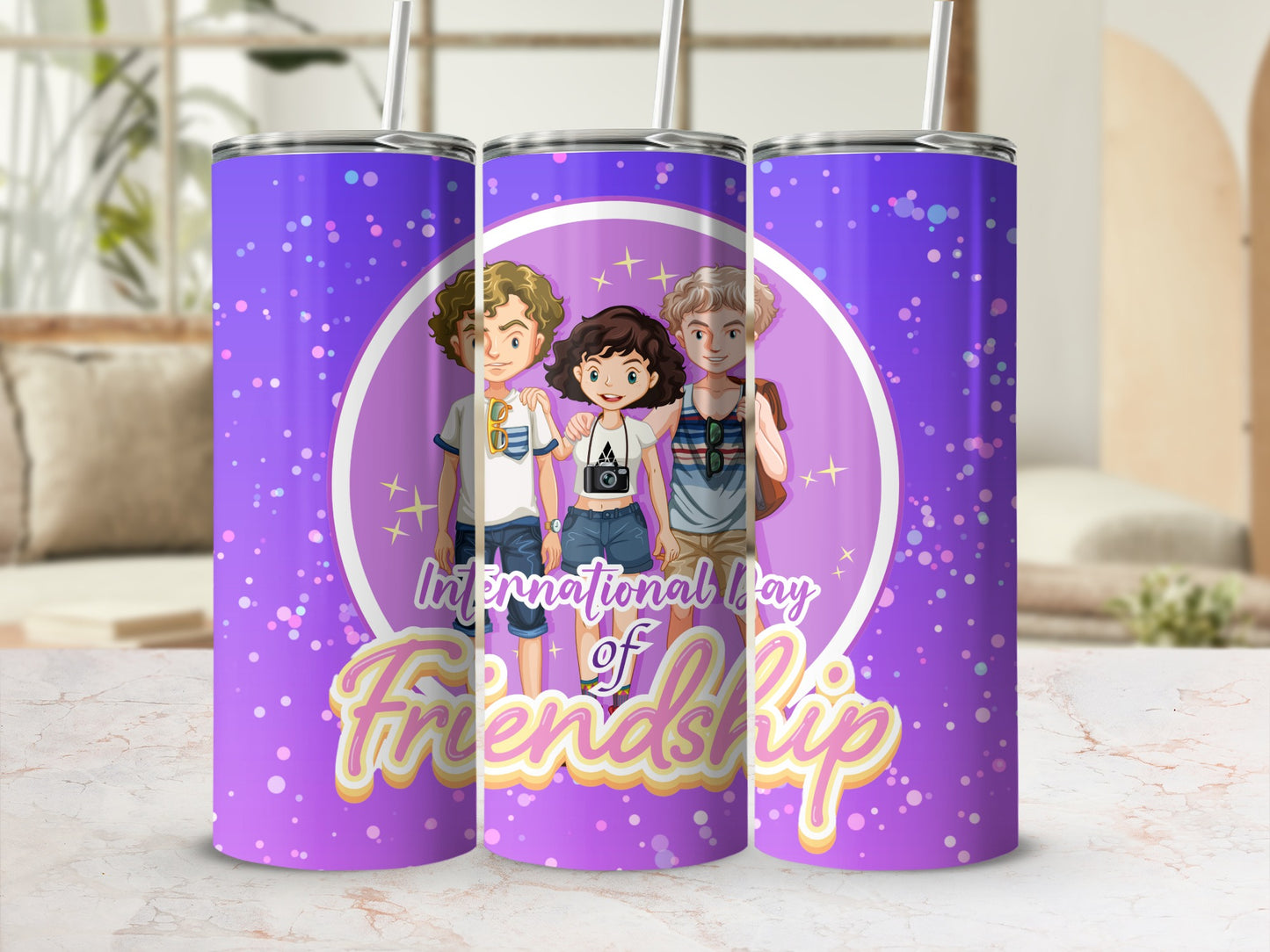 International Day of Friendship Tumbler Cup for Friends