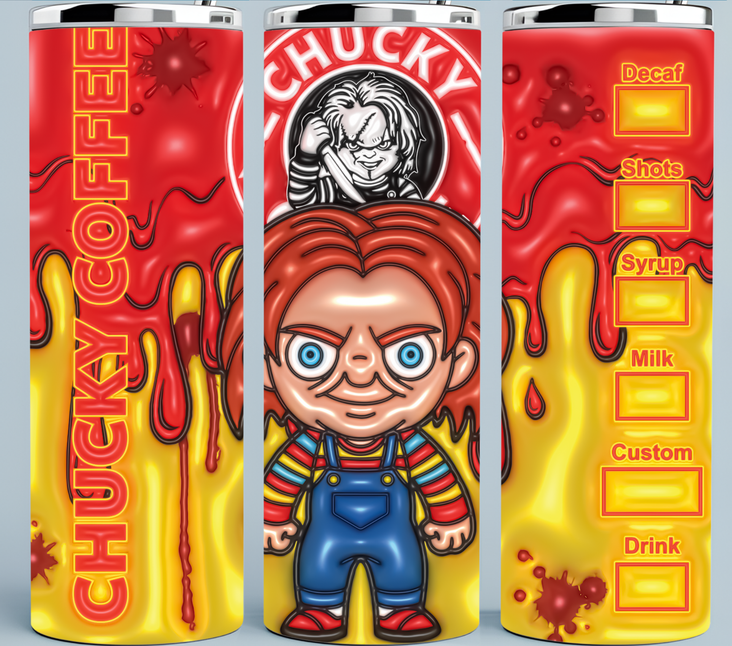 Chucky Starbucks Coffee tumbler