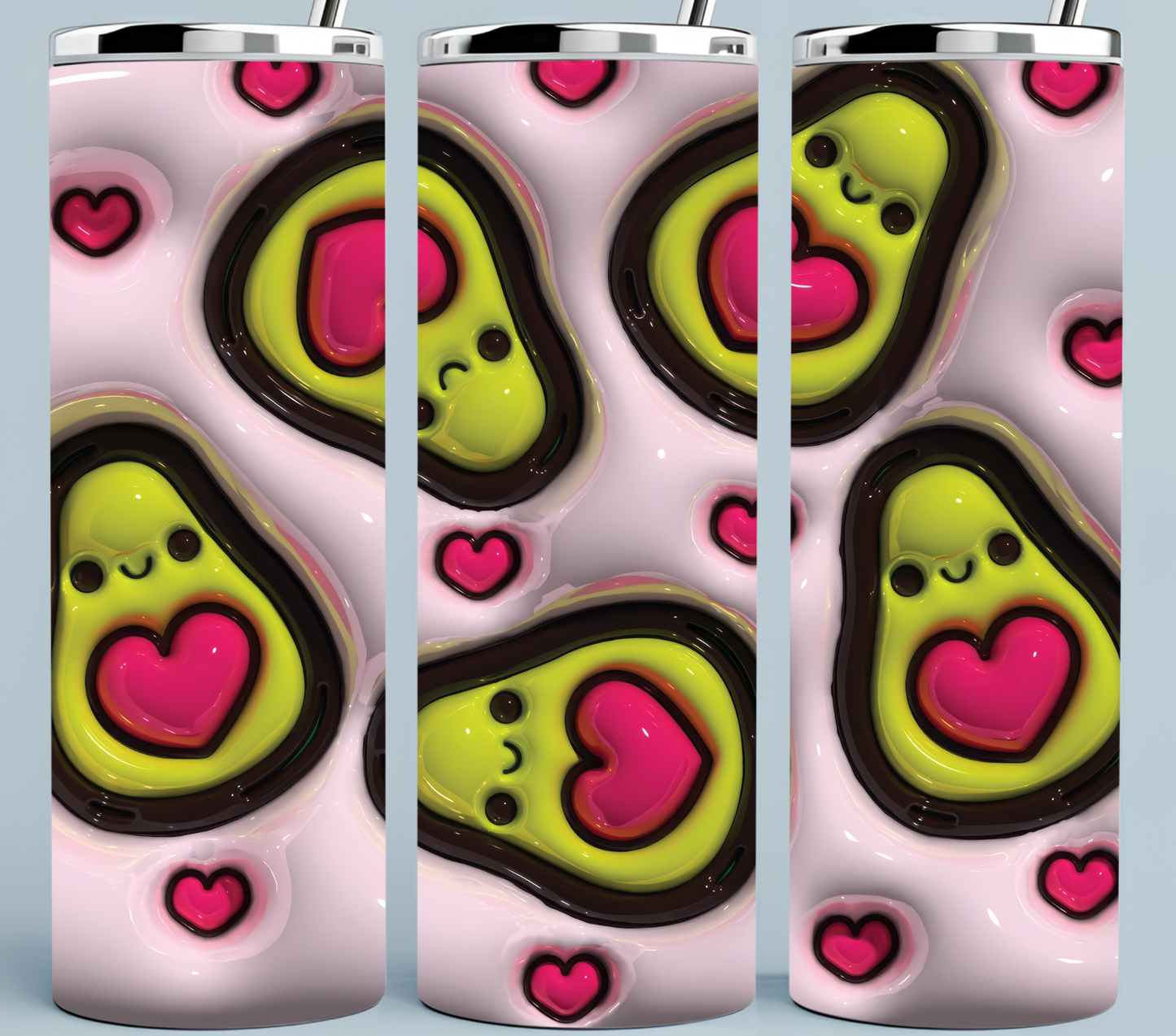 Avocados 3D Puff